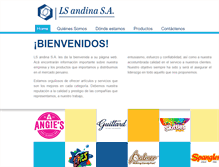 Tablet Screenshot of lsandina.com.pe